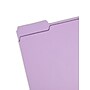 Smead File Folders, 1/3-Cut Tab, Letter Size, Lavender, 100/Bx (12443)~#|#~A58B8240-AE4A-4ED0-ACF878BAB6A7182B_sc7