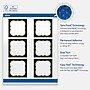 Avery Square Laser/Inkjet Multipurpose Labels, 3" x 3", White, 60/Pack (19479370874)~#|#~A58CBA42-BF90-492B-A812FDBB5C7AF3A0_sc7