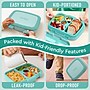 bentgo Kids Bento Box, 5-Compartment, Seafoam, 2.75 oz. (BGOKIDS-SF)~#|#~A5924C3F-1916-43EE-B6E80986BF52E0CD_sc7