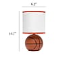 Simple Designs SportsLite Mini Basketball 10.7" LED Table Lamp, Orange (LT2120-BSK)~#|#~A595F3C1-E26C-42AC-80777AB8829B557E_sc7