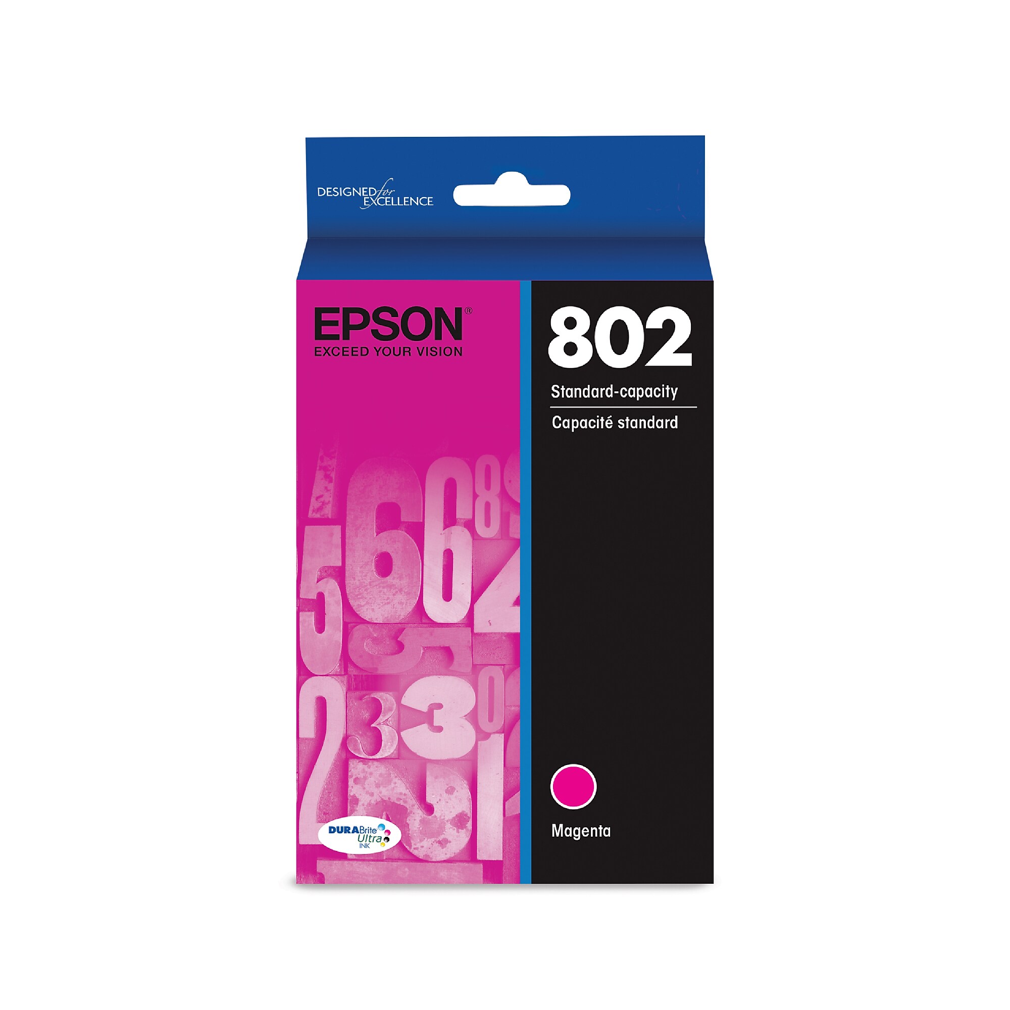 Epson T802 Magenta Standard Yield Ink Cartridge (T802320-S) Sansujyuku sansujyuku.com