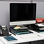 Mind Reader Ventilated Monitor Stand, Holds up to 44 lbs., Metal, Black, 2/Pack (2METMONST-BLK)~#|#~A5A341E9-D47A-428B-B6117C18CC0489DF_sc7