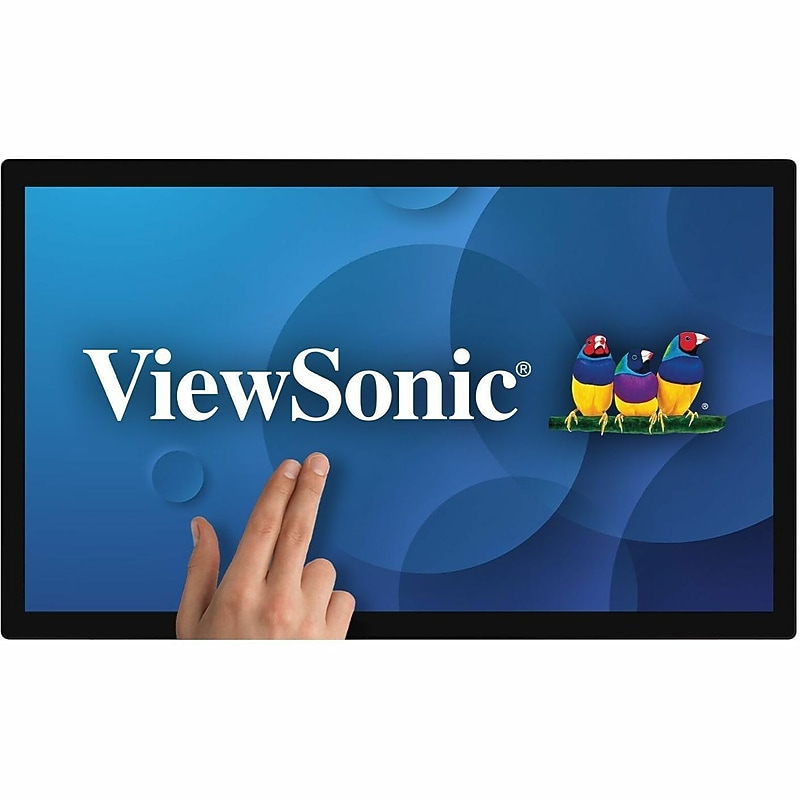 ViewSonic TD 32" 1920×1080 VA 60Hz Touchscreen Monitor, Built‑In Speaker, Black (TD3207) image 1