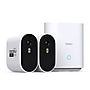 aosu 2K QHD 3.0-MP Outdoor Wireless 2-Camera System with HomeBase Recorder, 4-Channel, White (C6P2AH11)~#|#~A5AB4EEB-57F4-4D0A-A35FDF748460C9B7_sc7