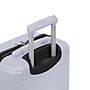 Bond Street Panoramic 21.5" Hardside Carry-On Suitcase, 8-Wheeled Spinner, TSA Checkpoint Friendly, Silver (HLG7520BS-SILVER)~#|#~A5B057EE-F7B4-4DAA-9B32BF71878E34EB_sc7