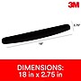 3M Foam Non-Skid Wrist Rests, Black (WR209MB)~#|#~A5B2D653-EF7D-4919-B10EF303F25F459C_sc7