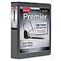 Cardinal Premier Heavy Duty 2" 3-Ring View Binders, D-Ring, Black (10321CB)~#|#~A5B610DD-2591-4AEB-88262905D8448AED_sc7