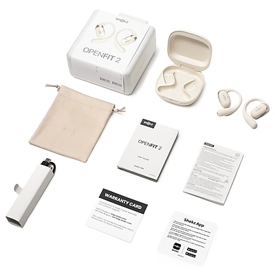Shokz OpenFit 2 Wireless Active Noise Canceling Open-Ear Earbuds - Thumbnail 3