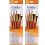 Princeton RealValue Short Handle Mixed Media Synthetic Taklon Variety Brush Set, 5/Set, 2 Sets/Bundle (PBXPR9152-2)~#|#~A5BD468F-B1F9-4797-B9DA0DE871CF00AC_sc7
