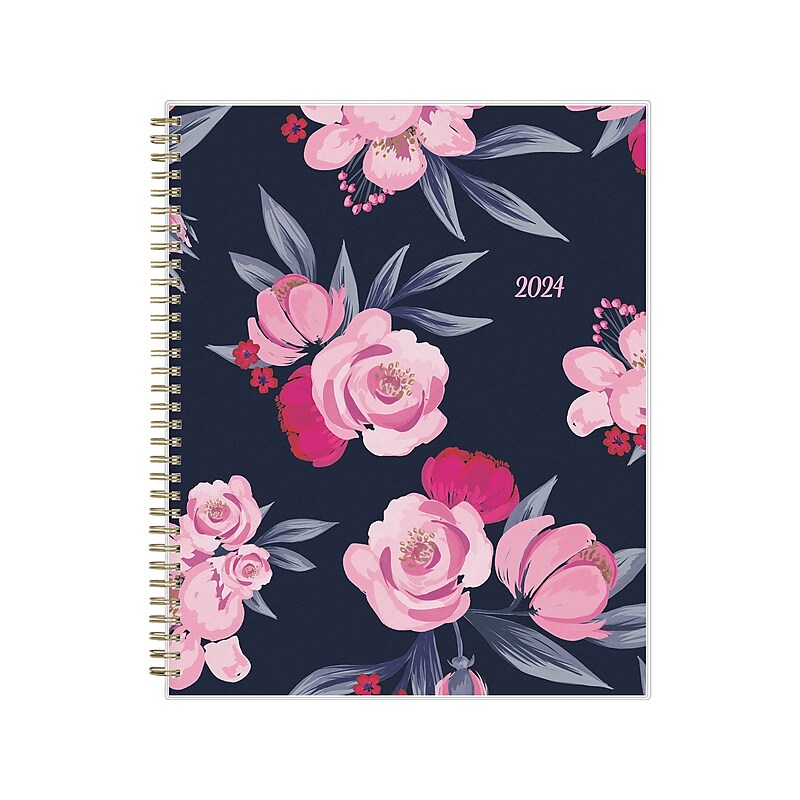 2024 Blue Sky Mimi Pink 8.5" x 11" Weekly & Monthly Planner, Multicolor (137264-24) image 1