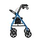 Medline Basic Steel Rollator, Adult, Flip-Up Backrest, Light Blue (MDS86840EBS8)~#|#~A5C9111F-2A81-4055-A4E4597B272CA598_sc7