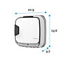 Fellowes Array AW1 True HEPA Wall Mounted Air Purifier, 5-Speed, White (5884801)~#|#~A5C9E077-5730-41E0-890E89E99396A804_sc7