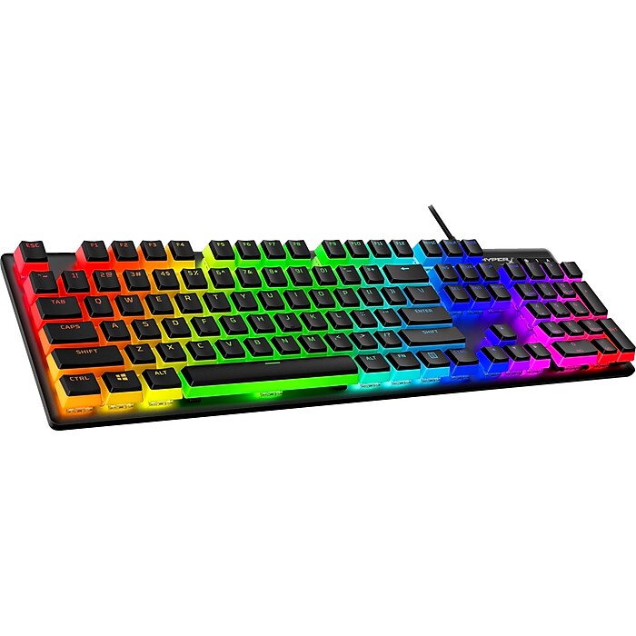 HyperX Pudding Keycaps 2 Full Key Set, Black (7G8K1AA) | Staples
