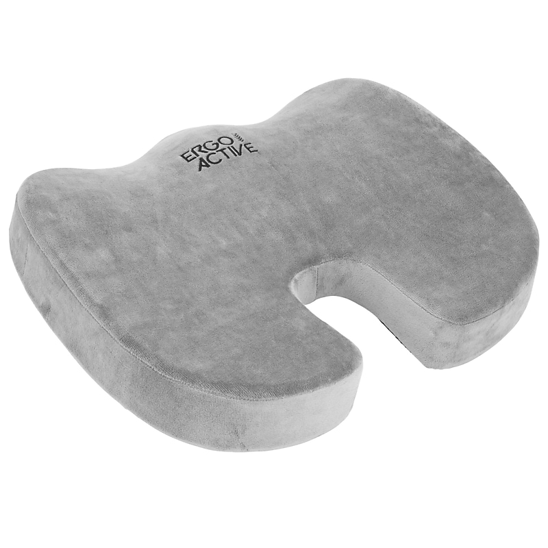 Mount-It! ErgoActive Memory Foam Seat Cushion, Gray (MI-1101) image 1
