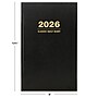 2026 Global Printed Products Professional Diary 8" x 12.5" Daily Planner, Paperboard Cover, Black (SDCY26-BK)~#|#~A5D74E15-CE7E-47C9-BA6D5D2D7C2298B3_sc7