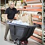 Rubbermaid Rotomolded Tilt Truck, 1/2 Cubic Yard, Black (FG130400BLA)~#|#~A5DA8D2C-BA4E-41C0-9705E9EFECEDDDB7_sc7
