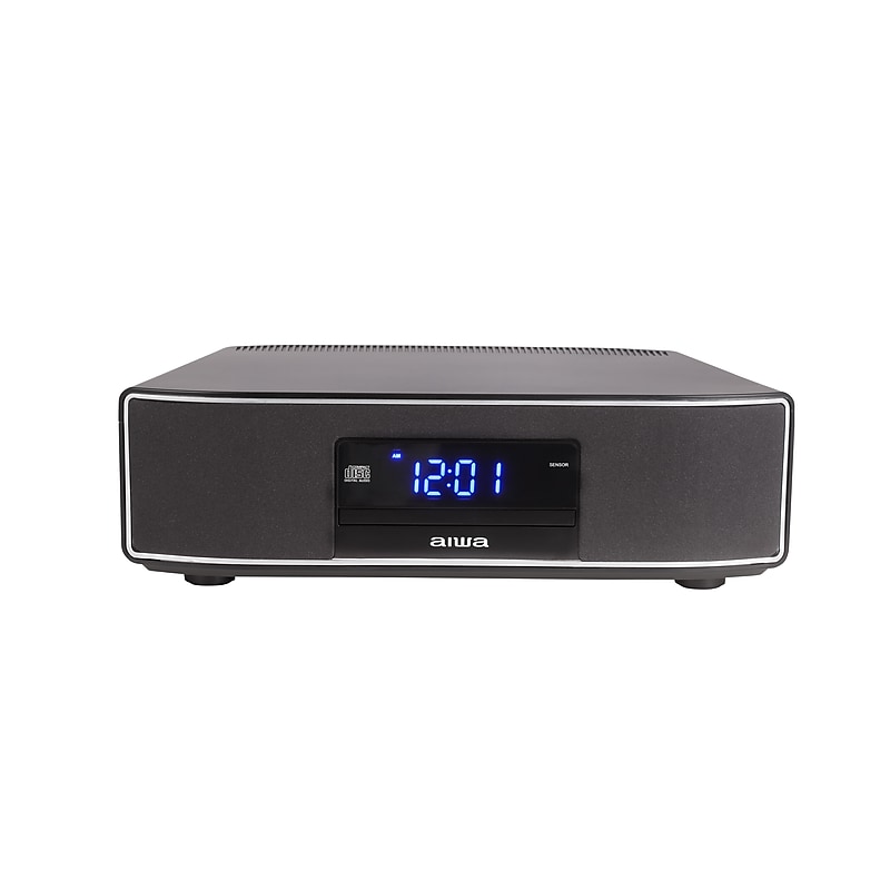 Aiwa Exos Bluetooth Home Bedroom Speaker, Black (AI6006-BLK-T35-2) image 1