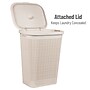 Mind Reader 15.85-Gallon Hamper with Lid, Plastic, Ivory (60FABHAMP-IVO)~#|#~A5DE1F45-B73C-4D36-BCEEFDC1D1DF0936_sc7