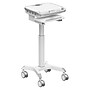 Mount-It! MedHub Motorized Height-Adjustable Mobile Medical Cart Workstation with Locking Casters, White/Gray (MI-16040)~#|#~A5DEF13E-868E-49D4-9EECDF82A8C16916_sc7