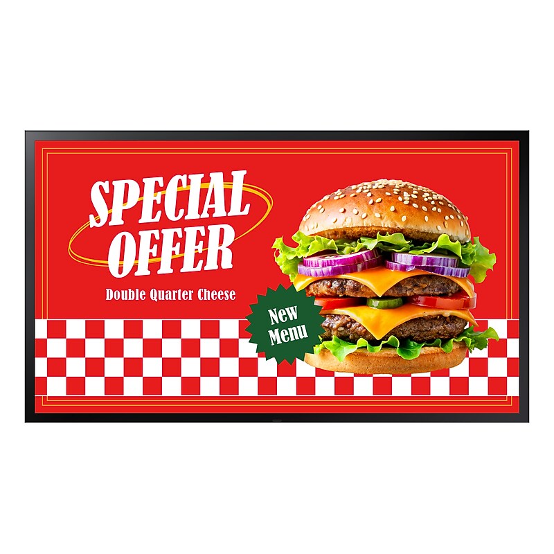 Samsung OHDX Series 46" VESA Mounted Outdoor Display for Digital Signage (OH46DX) image 1