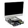 Mind Reader Ventilated Metal Monitor Stand, Up to 22" Monitor, Black (MONMESH-BLK) ~#|#~A5E1D525-7823-4C2A-BC6335BB00A7AC8B_sc7