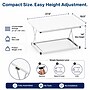 Uncaged Ergonomics CHANGEdesk 27.5"W Mini Desktop Standing Desk Converter, White (CDMM-W)~#|#~A5E5549C-DFDD-4C32-A0FC991F0BEC2148_sc7