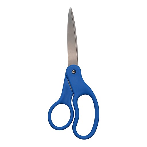 Westcott All Purpose Preferred 7 Stainless Steel Scissors, Pointed Tip,  Blue (43217)
