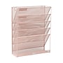 Mind Reader 5-Pocket Metal Mesh Mountable Wall File, Letter Size, Pink (MAGSTACK-PNK)~#|#~A5EC24AB-999F-4A54-9D628832815AF3B0_sc7