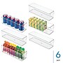 iDESIGN Refrigerator Bins, Clear, 6/Set (27844M6)~#|#~A5EF25D5-73EB-4B82-8AE455F63080E0AD_sc7