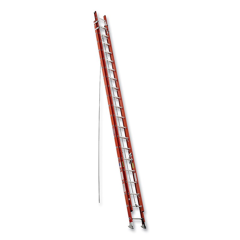 Werner 40' Fiberglass Extension Ladder, 300 lbs. Capacity (D6240-2) image 1