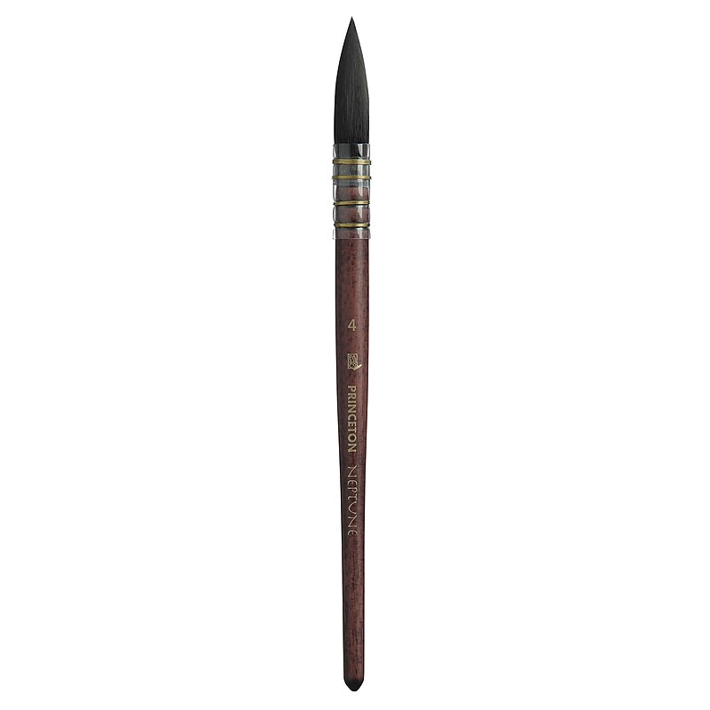 Princeton Neptune Watercolor Synthetic Quill Brush (PBXP4750Q4) image 1