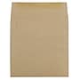 JAM Paper Specialty Envelope 6 1/2" x 6 1/2", Brown Kraft, 100/Pack (63131150d)~#|#~A5F37896-C061-4121-AB4382150FB621DF_sc7