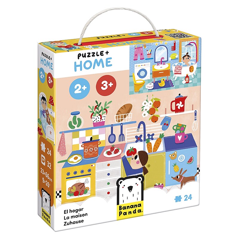 Banana Panda Puzzle + Home, 34/Set (BPN49350) image 1
