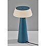 Adesso Jacky LED Table Lamp, Dusty Blue (3112-07)~#|#~A5F5D990-5D06-43B0-83D7973C9A17307F_sc7