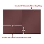 ComplyRight 1-Pocket Tax Presentation Folder, Burgundy, 50/Pack (PBF24)~#|#~A600DB88-9701-4292-832C42B5239BDF7D_sc7