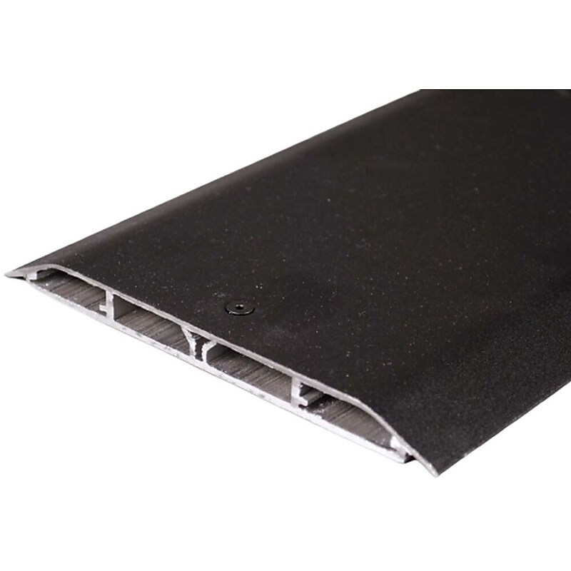 Wiremold OFR Series Overfloor Cable Raceway Base and Cover, Black (OFRBC-8R) image 1