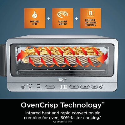 Ninja Flip digital control panel showing cooking modes