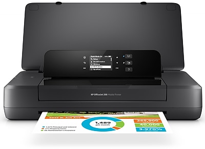 HP OfficeJet 200 Portable Wireless Color Inkjet Printer, Print