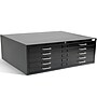 AdirOffice 5-Slot Flat File Cabinet, 19.29"H x 53.5"W x 41.5"D, Black (ADIOF500-03-MK)~#|#~A60B81BA-BBBC-4612-BF9AAA3C77CD2A00_sc7