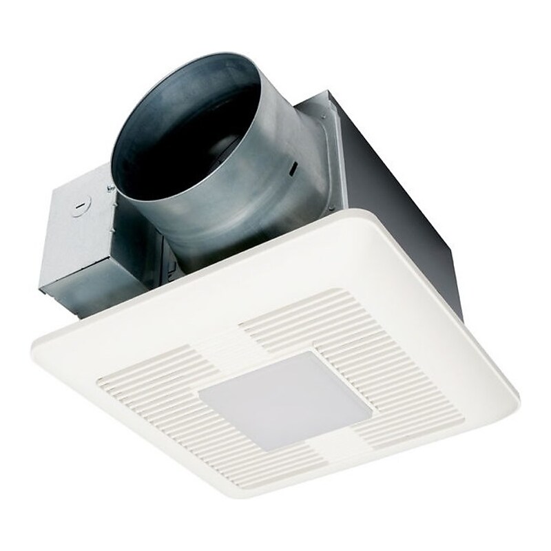 Panasonic WhisperCeiling 5.1" - 6" Traditional Bathroom Fan, White (FV-1115VQL1) image 1