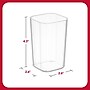 TRU RED™ Stackable Plastic Pen Holder, Clear (TR62286)~#|#~A60E1AA2-B8B3-4B48-BF55FA3BA88B88B3_sc7