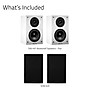 Fluance Elite SX6WH 100W Indoor Shelf Speakers, White~#|#~A60E29B4-36AE-4234-84F66213F5101B32_sc7