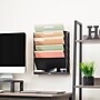 Mind Reader 5-Compartment Plastic Mountable Wall File, Black (WALLANCH-BLK)~#|#~A60F66AC-EC3A-4347-A692438892BDBA93_sc7