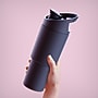 ASOBU Cosmic Stainless Steel Double Wall Insulated Water Bottle, 32 oz., Black, (ADNABF77BK)~#|#~A612999F-8C32-4137-912481809CA7F6AA_sc7