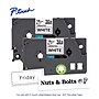 Brother P-touch Laminated Label Tape, ~3/4" x 26.2', Black on White, 2/pack (TZe2412PK)~#|#~A613F221-9FA3-4D14-809E252D46ACB63E_sc7