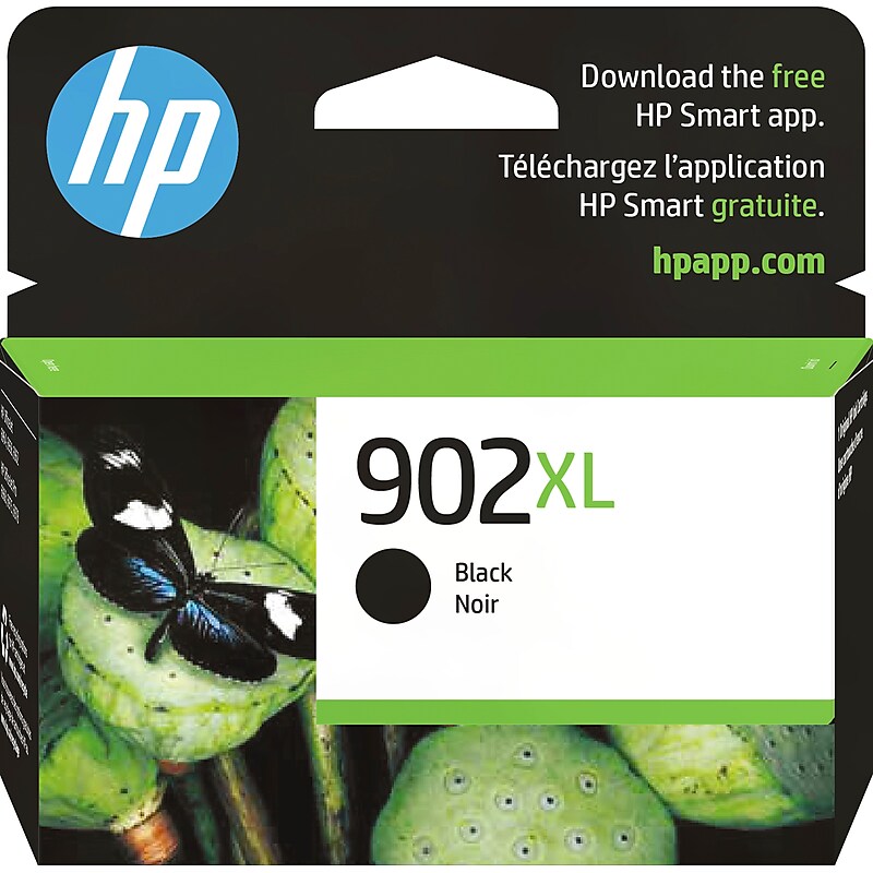 HP 902XL Black High Yield Ink Cartridge, Prints Up to 750 Pages (T6M14AN#140) image 1