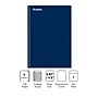 Staples Premium 3-Subject Notebook, 5.88" x 9.5", College Ruled, 138 Sheets, Blue (ST58352)~#|#~A618CCC3-0DAB-4A4A-B807EA6E123798C0_sc7
