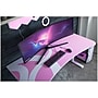Arozzi Arena 63"W Gaming Desk, White/Pink (ARENA-NA-WHITE-PINK)~#|#~A61B9275-C6CA-4178-82DC65871E483BF0_sc7