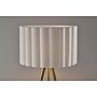 Adesso Caldwell 61"H Antique Brass Floor Lamp with White Linen Shade (4227-21)~#|#~A61EFA8A-63D1-4586-837AECFFADCBD2AE_sc7