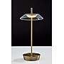 Adesso ADS360 Ako 12"H LED Table Lamp, Antique Brass/Clear Acrylic (AD9206-21)~#|#~A625FAFE-93A6-4A55-89A2C76E8F5FE95F_sc7